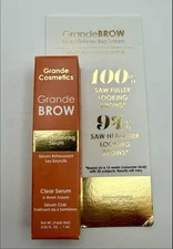 Grande Cosmetics GrandeBROW Brow Enhancing Serum Clear 0.03 fl oz/1 mL 6 Wk Mini
