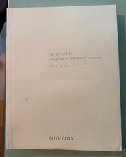 The Estate of Jacqueline Kennedy Onassis - Sotheby’s Auction Catalog 1996