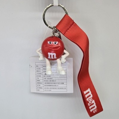 M&M S Character Keychain (Red) Brand New