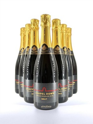 12 Bottles Chapel Down Brut N.V. 750ml