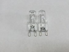 2 X WESTINGHOUSE 912 STOVE OVEN HALOGEN LAMP LIGHT BULB GLOBE WFE912SA 943000896