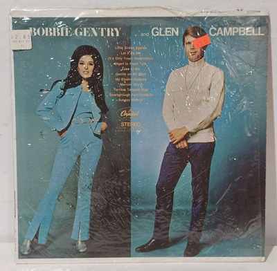 #ad #ad GLEN CAMPBELL And BOBBIE GENTRY 1968 12quot; LP VG VG Shrink $14.95