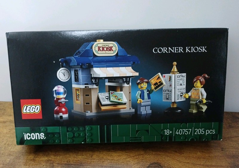 LEGO Icons 40757 Corner Kiosk GWP Promo New & Sealed Retired Set