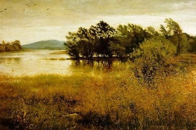 Chill October John Everett Millais Poster Print