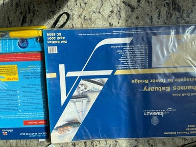 2001 Admiralty Sea Chart Themse Mündung SC 5606 2. Ergänzung - Gasdetektor Neu
