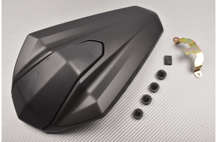 Capot de selle noir mat pour moto électrique Kawasaki Ninja e-1 2024