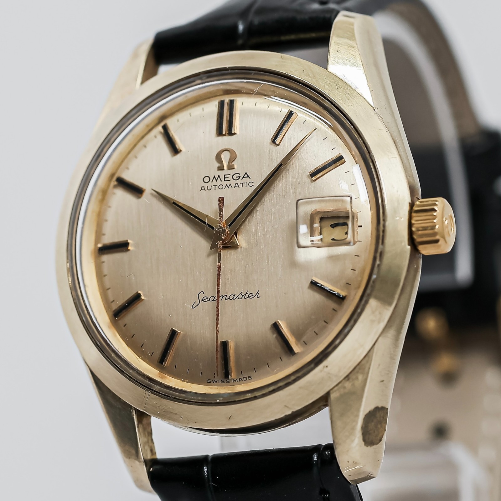 OMEGA Seamaster Cal.562 Gold Date Swiss