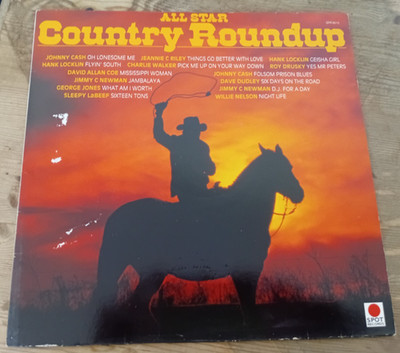 ALL STAR COUNTRY ROUNDUP Vinyl Album LP Various Artists