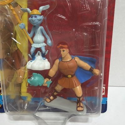 Vintage 1997 Mattel Disney Hercules - HERMES & HERCULES Toy Action