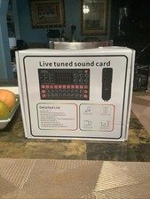 Podcast Equipment Bundle, Condenser Microphone Bundle with Live Sound Card
