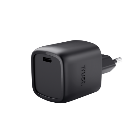 TRUST ALIMENTATORE/CARICABATTERIA 30W USB-C GAN - PLASTICA RICICLATA 50 - MAXO -