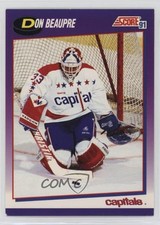 1991-92 Score American Don Beaupre #185 14m3