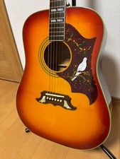 Epiphone Dove Acoustic Guitar 1998 Near Mint With Custom Light Strings