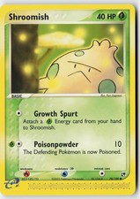 Pokemon Shroomish - 78/100 - Common Sandstorm LP on eBay