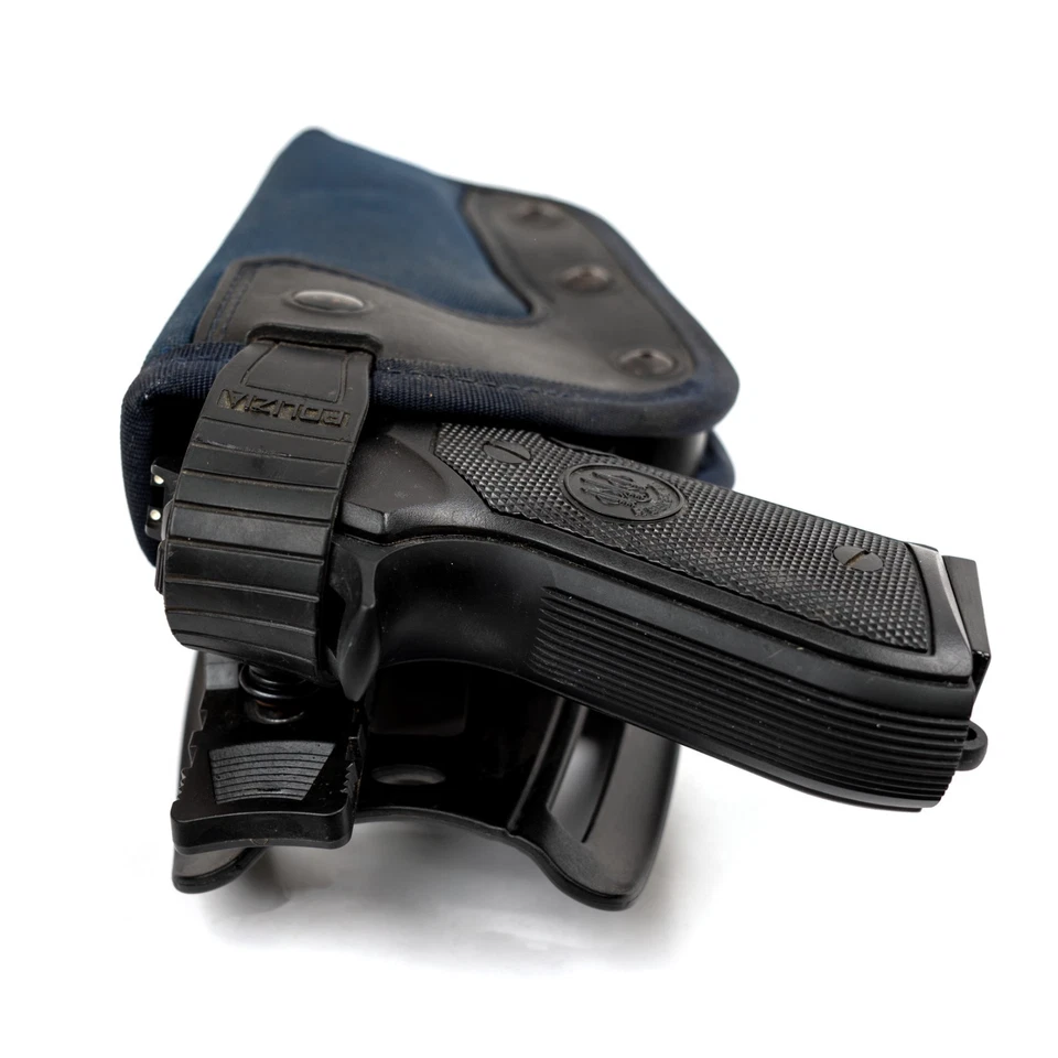 Italian Police POLIZIA Beretta 92FS Right Holster Fits 92, 92FS, M9A1, M9A3 - Image 4 of 4