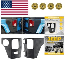 Rear Corner Guards Body Armor Compatible With 2007-2018 Jeep Wrangler Jk Jku ...