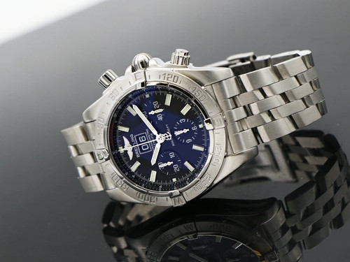 BREITLING Watch A44359 Chronomat Blackbird SS Automatic Date M...
