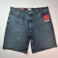 Levi Strauss Signature Shorts Men's 40 Blue Classic Comfort Flex Denim Modern