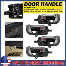 Front Rear Right Left Inside Interior Door Handle For 2007-2012 Hyundai Santa Fe
