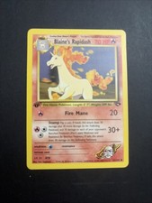 Blaine's Rapidash 33/132 1st Edition Gym Challenge 2000 on eBay