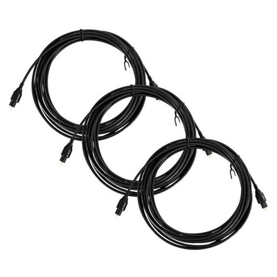 AudioQuest Forest Optical Cable; 5m Digital Interconnect; Lot of 3