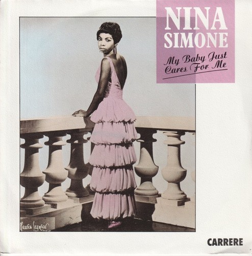 Nina Simone Mein Baby kümmert sich nur um mich 7" Vinyl Frankreich Carrere 1987 Bild Hülle