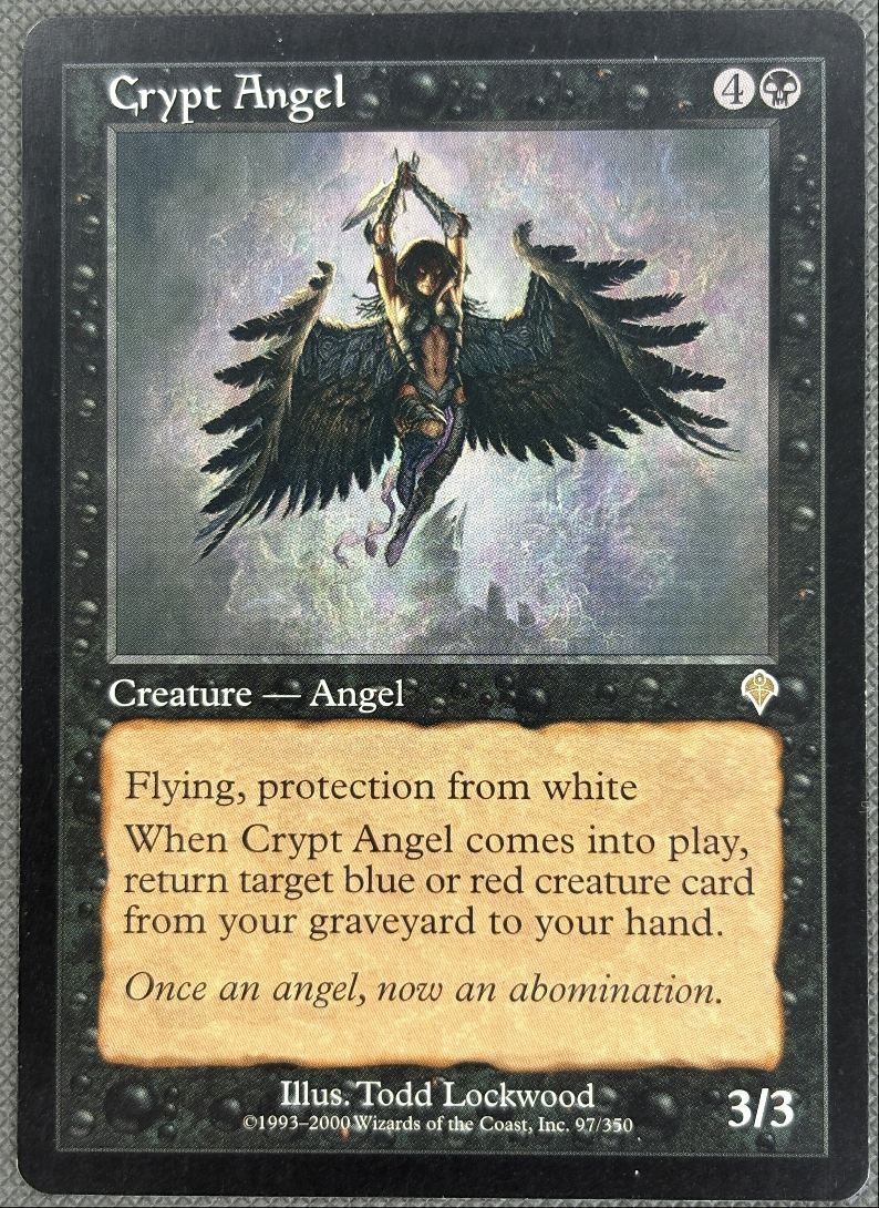 Crypt Angel NM Invasion 2000 Memorabilia/Rare #97