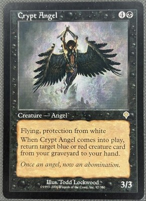 Crypt Angel NM Invasion 2000 Memorabilia/Rare #97