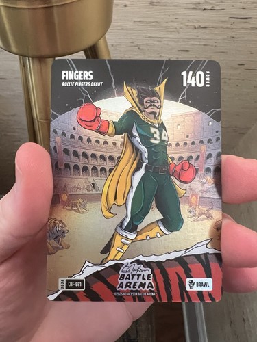 2026 Bo Jackson Battle Arena Fingers Brawl Colosseum BF #CBF-681 SP- Rollie