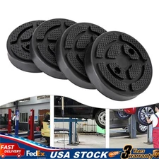 Universal Set of 4 Round Heavy Duty Car Truck Post Lift Arm Pads for Auto Repair
