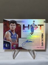 2020 21 Nba Hoops Josh Green Hot Signatures Rookie Insert # HR-JGR