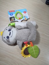Fisher-Price Stroller Toy Sloth for Babies travel Activity with Motion  Sensory