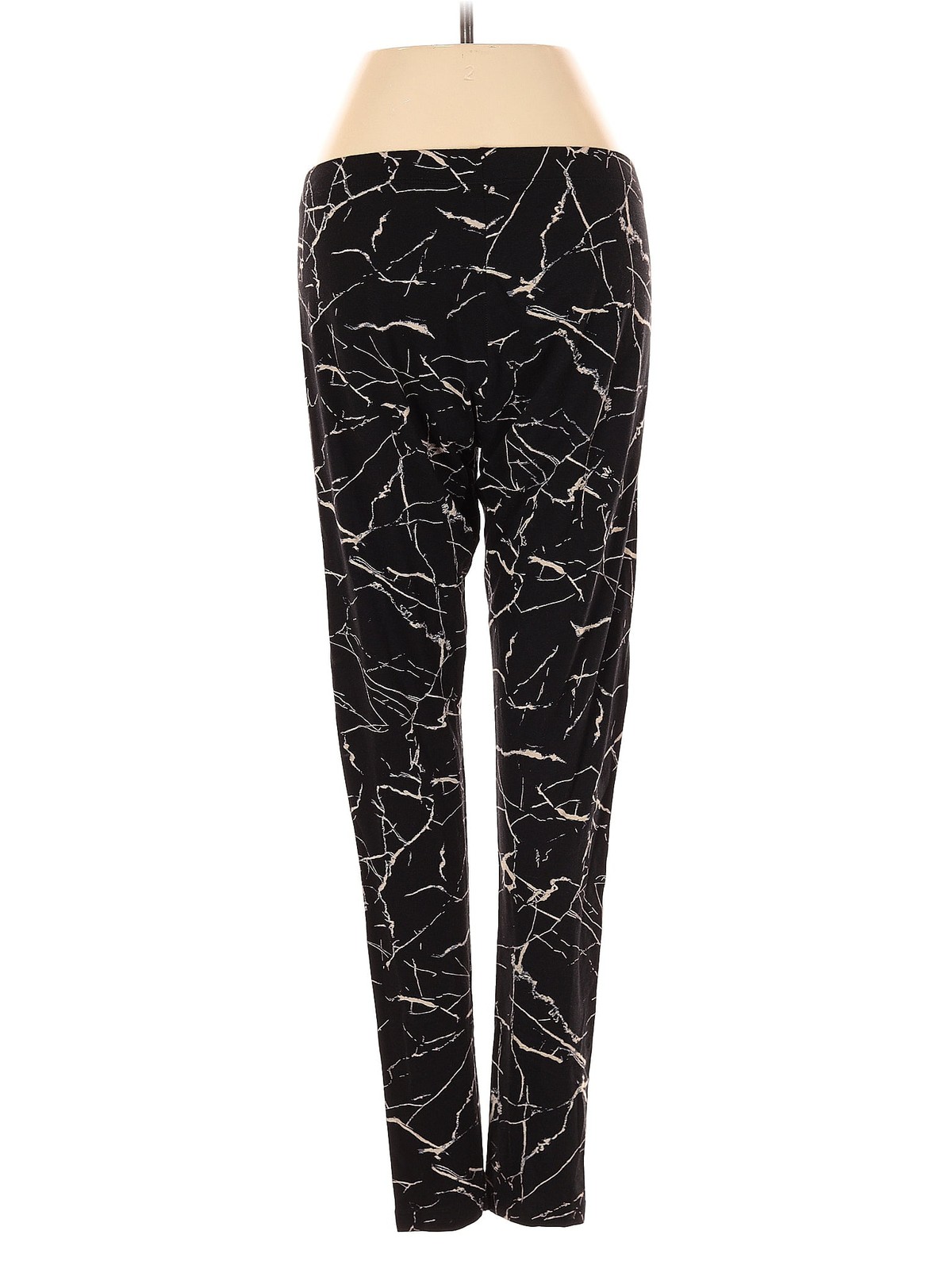 H&M Women Black Active Pants M thumbnail 2