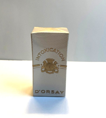 Vintage D'ORSAY Intoxication Perfume Made In Paris Sealed Original Box