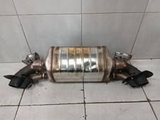 PORSCHE 911 992 Exhaust silencer 992251057B Auspuff Endschalldämpfer TURBO S
