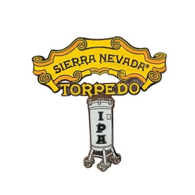 Sierra Nevada Torpedo IPA Beer Tap Handle Lapel Pin Brewery