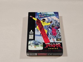 Val D'Isere Skiing and Snowboarding (Atari Jaguar) Complete In Box CIB *Tested*