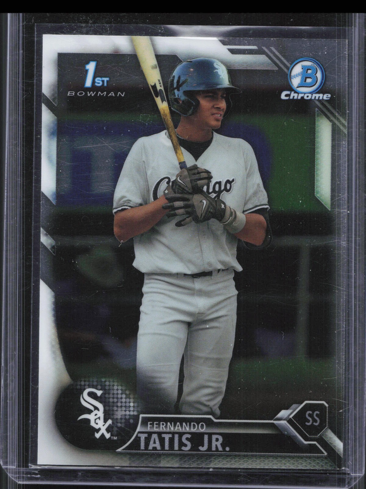 2016 Bowman Chrome Fernando Tatis Jr BCP17 1st Prospect White Sox Padres