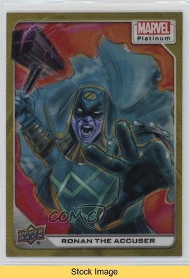 2023 Marvel Platinum Yellow Rainbow Ronan the Accuser Susi Vilchez #27 READ z6b