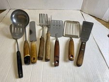 Lot Of 8 Vintage Kitchen Utensils Farmhouse P...