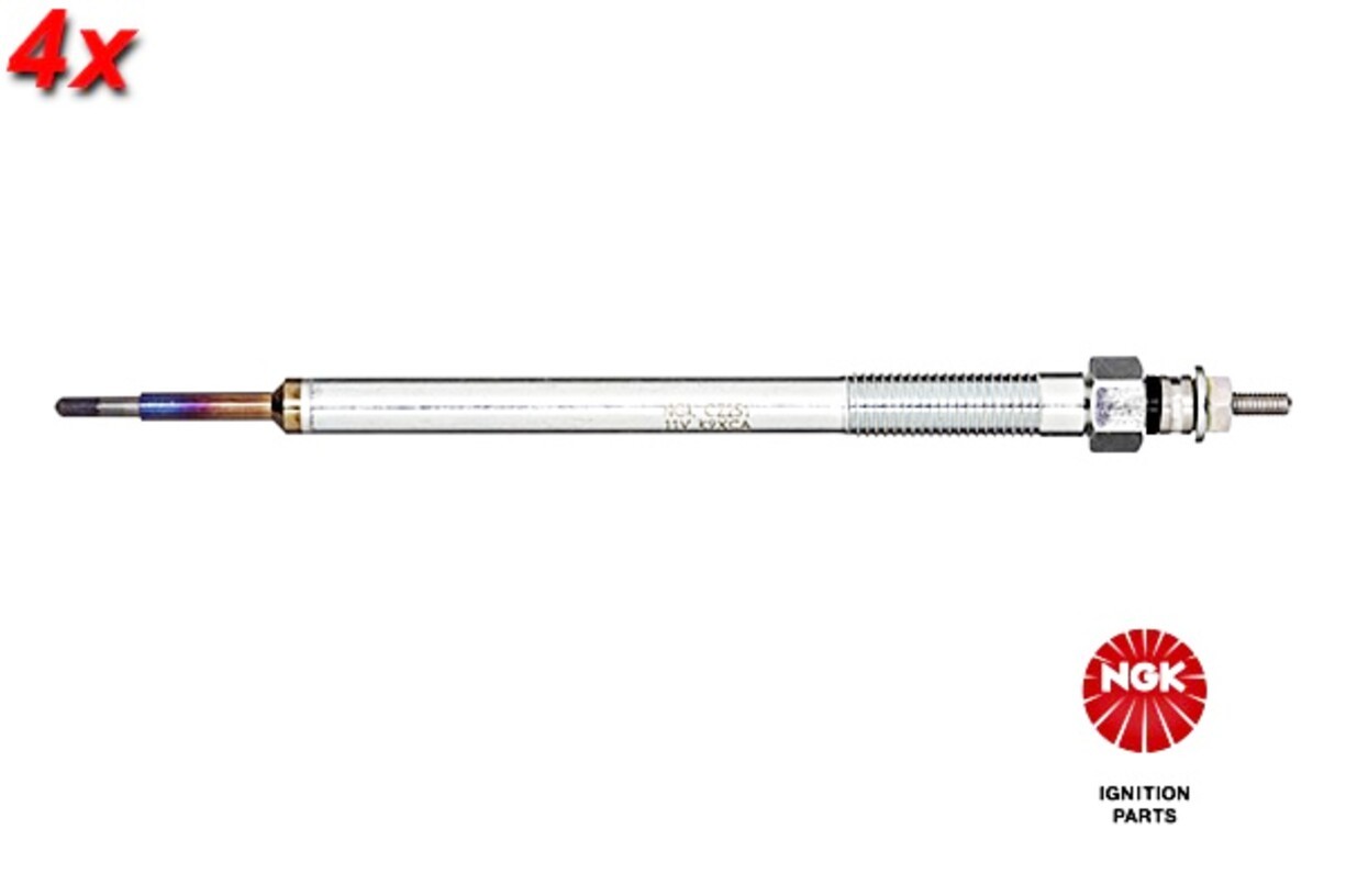 NGK 4x Glow Plug For MITSUBISHI L 200 TRITON Pajero IV Sport II 05-15 1820A009