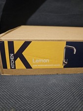 Bristan Lemon Kitchen Sink Mixer Tap Brushed Nickel