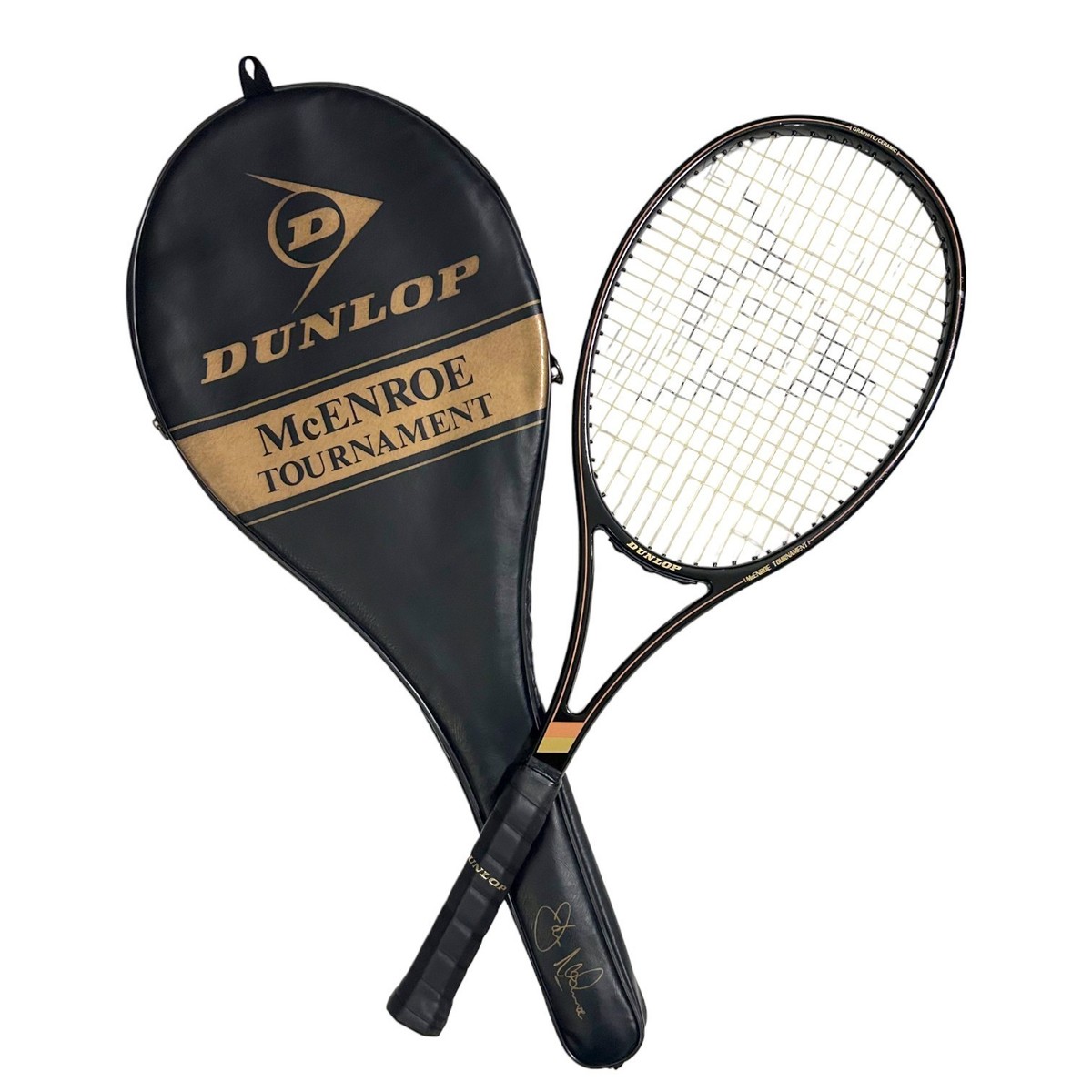 Vintage Dunlop John McEnroe Tennis Racquet Graphite Ceramic Retro