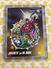 MAGNETO AND DR. DOOM #78 TERRY AUSTIN PAUL RYAN 1992 MARVEL UNIVERSE SERIES 3