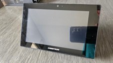 Crestron TSW-760-B-S Touch panel with Crestron TSW-760-TTK-B-S Table Kit