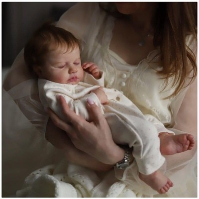 Adorable Reborn Baby Doll with Accessories - 20-Inch Realistic Silicone Girl