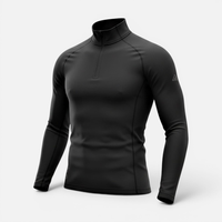 McKINLEY Damen Shirt Langarmshirt Outdoor Sportshirt Cypress, Schwarz, D40
