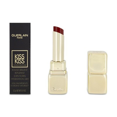 Guerlain Kiss Kiss Shine Bloom Rouge Lippenstift 819 Corolla Rouge Rot Matt Finish