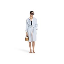 44/46IT- Gucci Cotton fil couple shirt dress blue - BNWT 832072