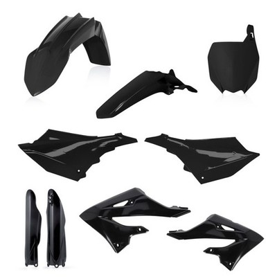 Acerbis Full Body Replacement Plastic Kit Black YZ125/250 22-23 2936150001